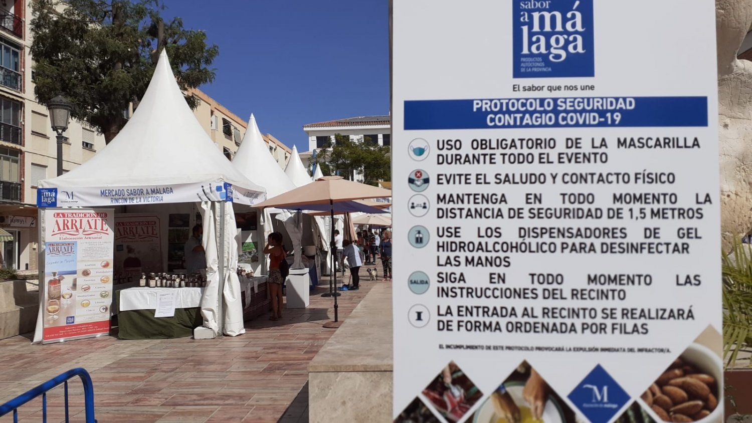 Las empresas participantes en el Mercado 'Sabor a Málaga' del Rincón doblan sus ventas en la edición 2020