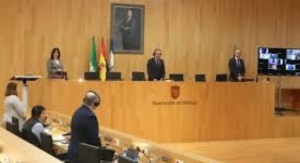 Diputación de Málaga restablece los plenos telemáticos por la situación sanitaria del Covid-19