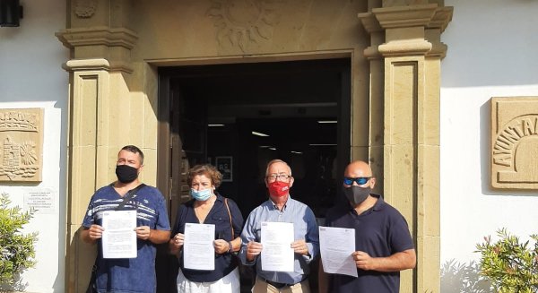 CCOO Málaga presenta en Marbella las alegaciones al PGOU en defensa del mantenimiento del suelo hotelero
