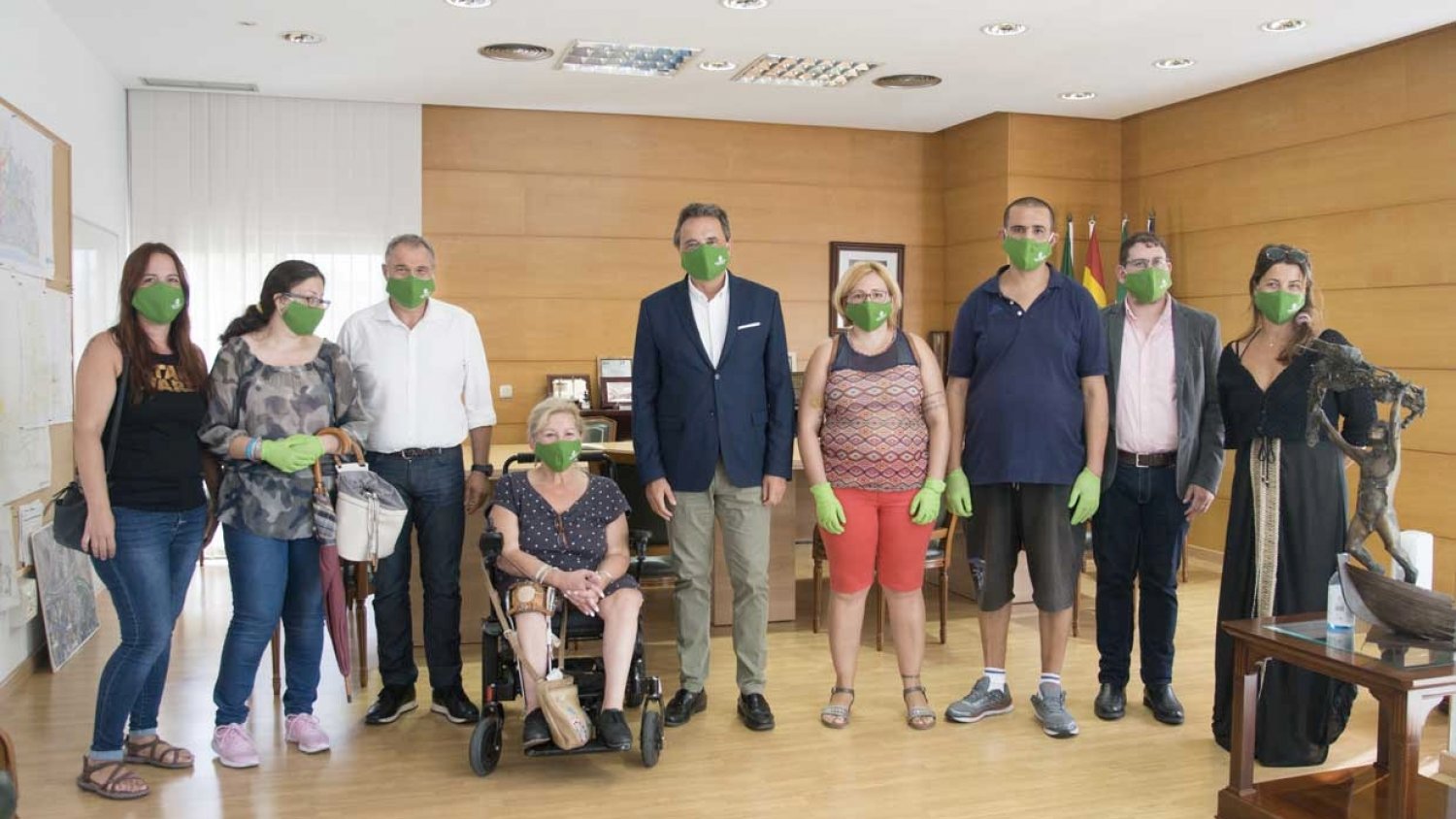 Torremolinos renueva su compromiso con AFESOL y las personas con enfermedad mental en el municipio