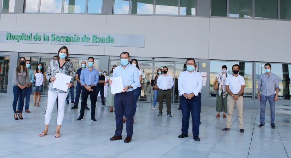 PSOE de Málaga lleva al pleno de la Diputación el cierre de la UCI del Hospital de la Serranía de Ronda