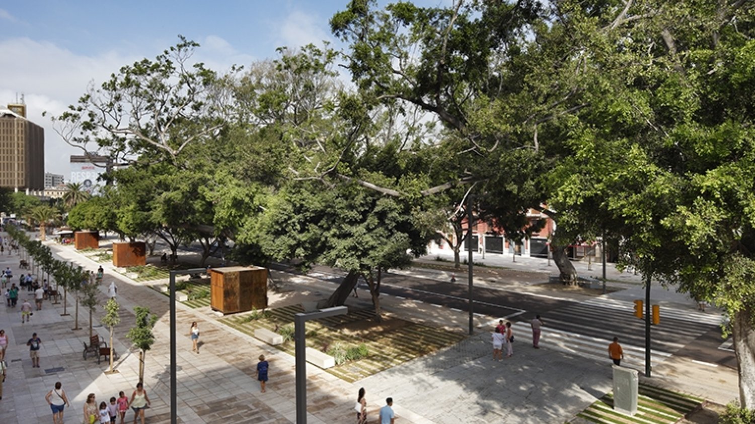 El Ayuntamiento de Málaga informa que el Paseo del Parque y la Alameda cortan el tráfico el martes 22
