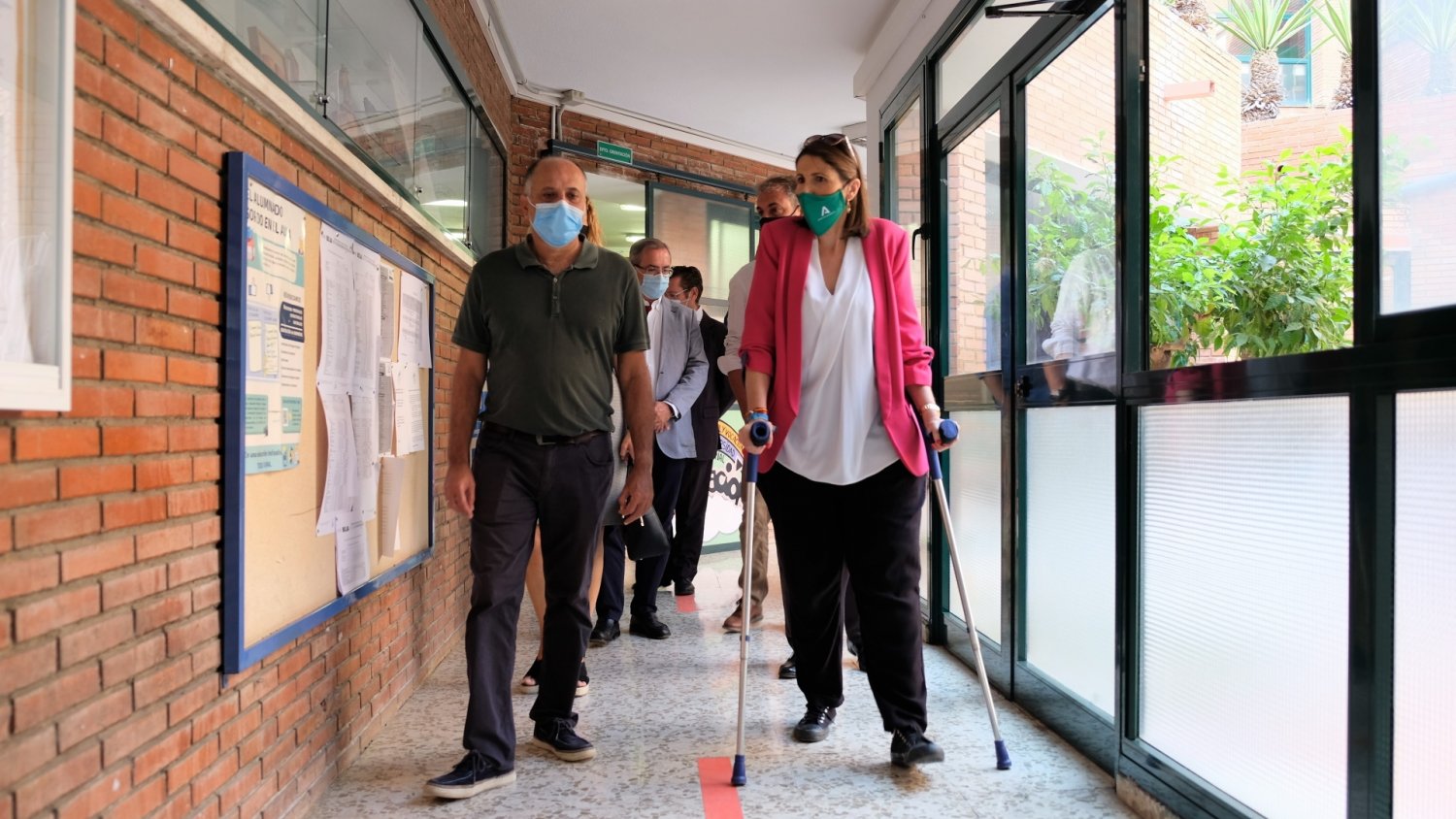 Los institutos malagueños ponen a punto sus instalaciones para el inicio del nuevo curso escolar