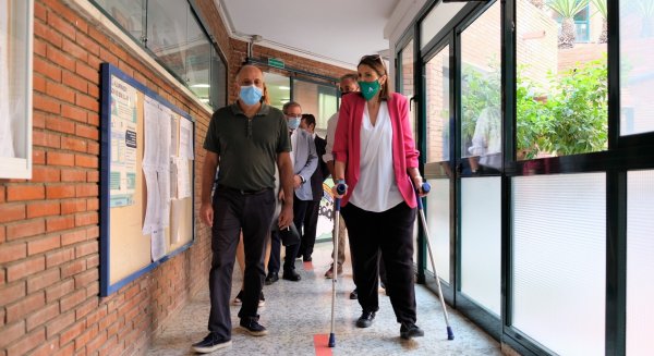 Los institutos malagueños ponen a punto sus instalaciones para el inicio del nuevo curso escolar