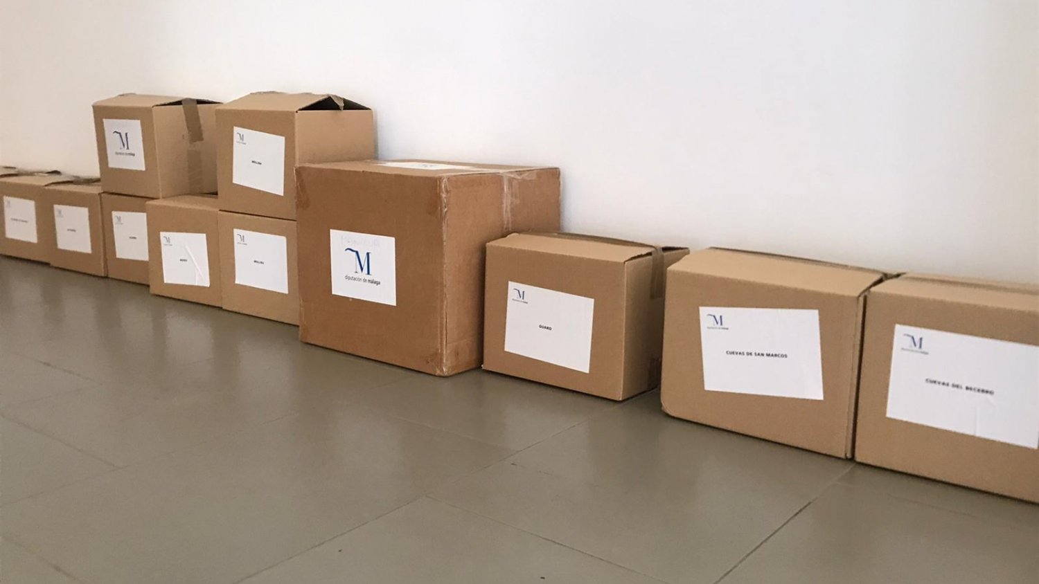 Diputación reparte casi 300.000 mascarillas en los municipios menores de 25.000 habitantes
