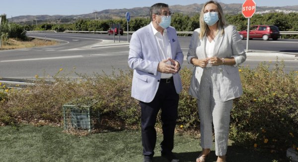 La Junta culmina con casi un año de adelanto la obra de mejora de seguridad vial en la A-356