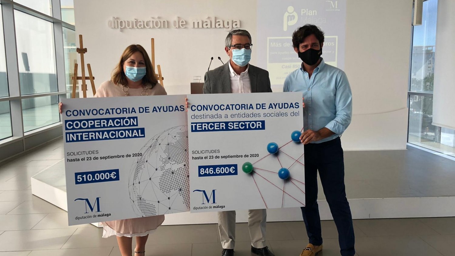 Diputación incrementa un 14% su presupuesto para proyectos sociales en los municipios de Málaga