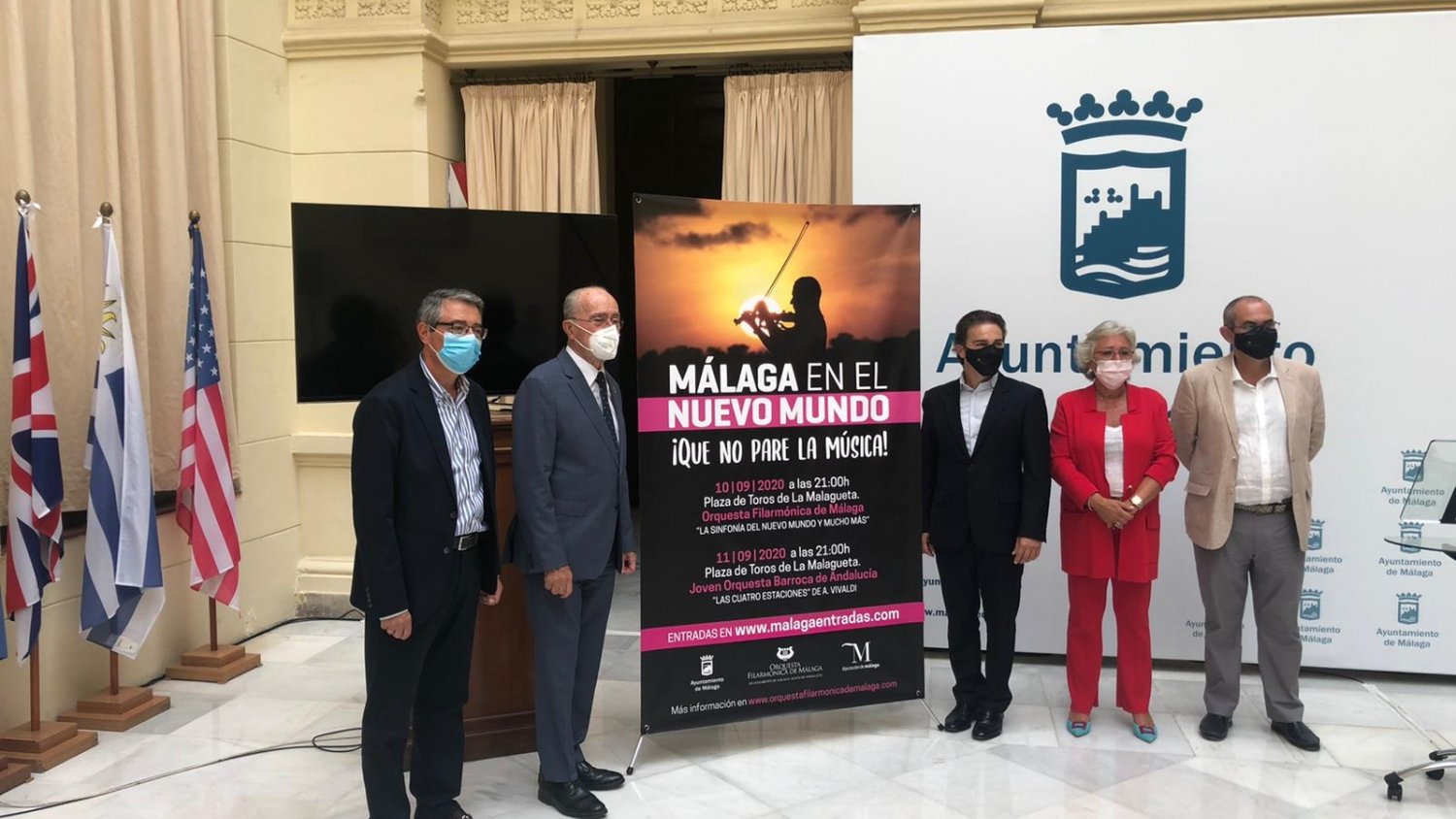 La Plaza de Toros de recibe por primera vez a la Orquesta Filarmónica de Málaga