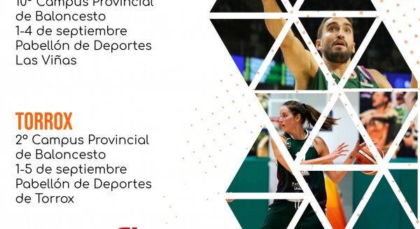 El Campus Provincial de Baloncesto de la Diputación de Málaga regresa con jóvenes de Manilva y Torrox