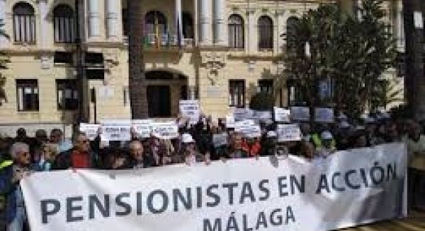 El número de pensiones contributivas en Málaga asciende a 270.360 en el mes de agosto