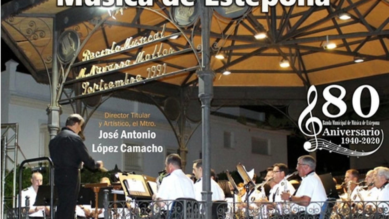 La Banda Municipal de Estepona clausura la temporada de verano con el monográfico ‘La Música y el Cine’