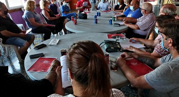 El PSOE presenta su plan 'Málaga Suma' a las entidades sociales de reparto de alimentos