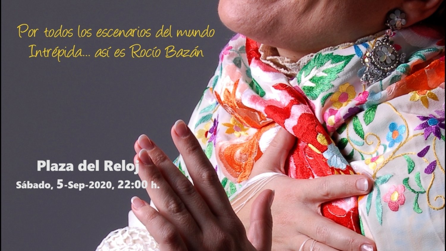 La cantaora Rocío Bazán presenta en Estepona  ‘Intrépida’ en homenaje a sus antepasados