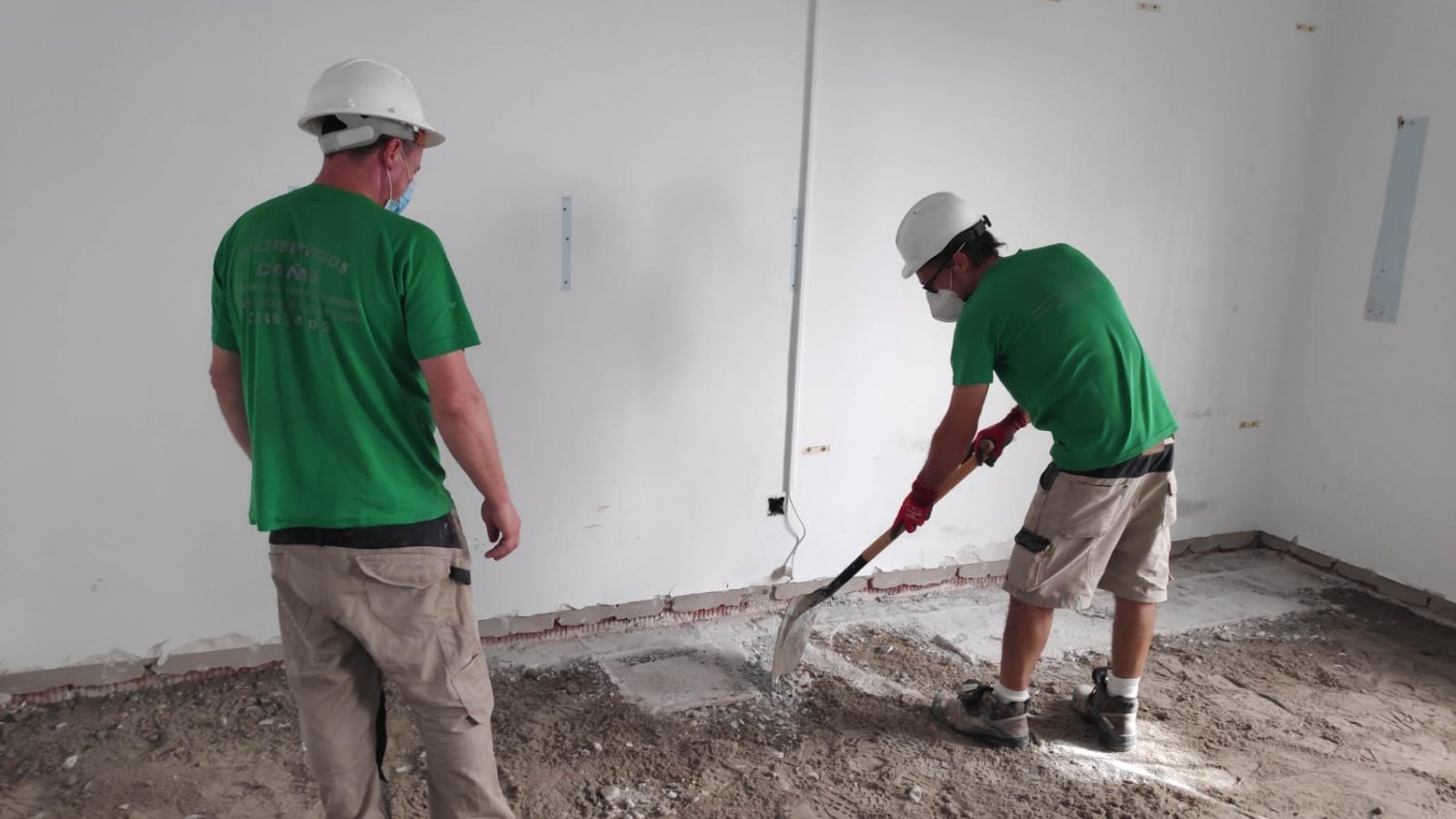 El centro de salud de Nerja inicia las obras de reforma de sus consultas de Pediatría