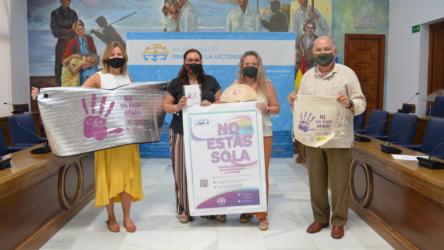 Bienestar Social de Rincón de la Victoria lanza la campaña ‘No estás sola’ contra la Violencia de Género