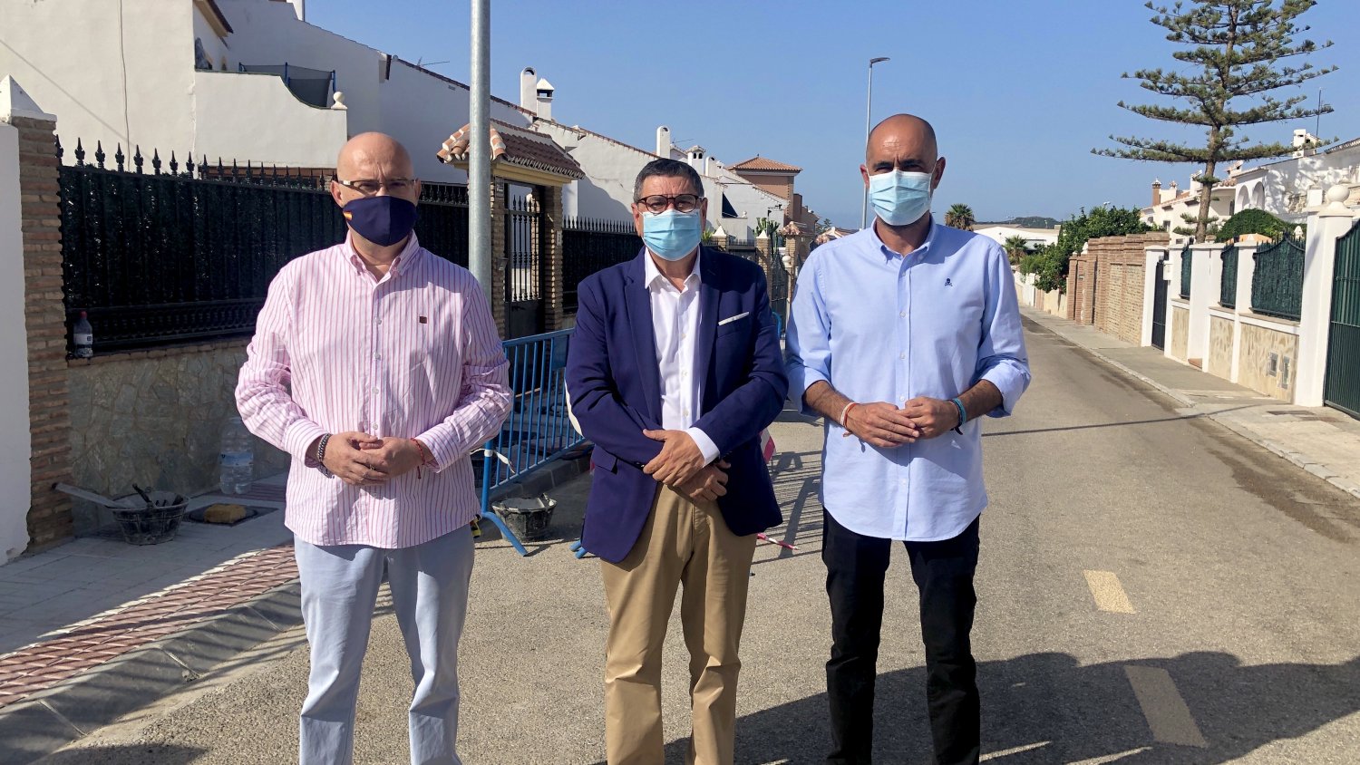 Infraestructuras reanuda las obras de remodelación de la calle Manzanilla de Vélez-Málaga