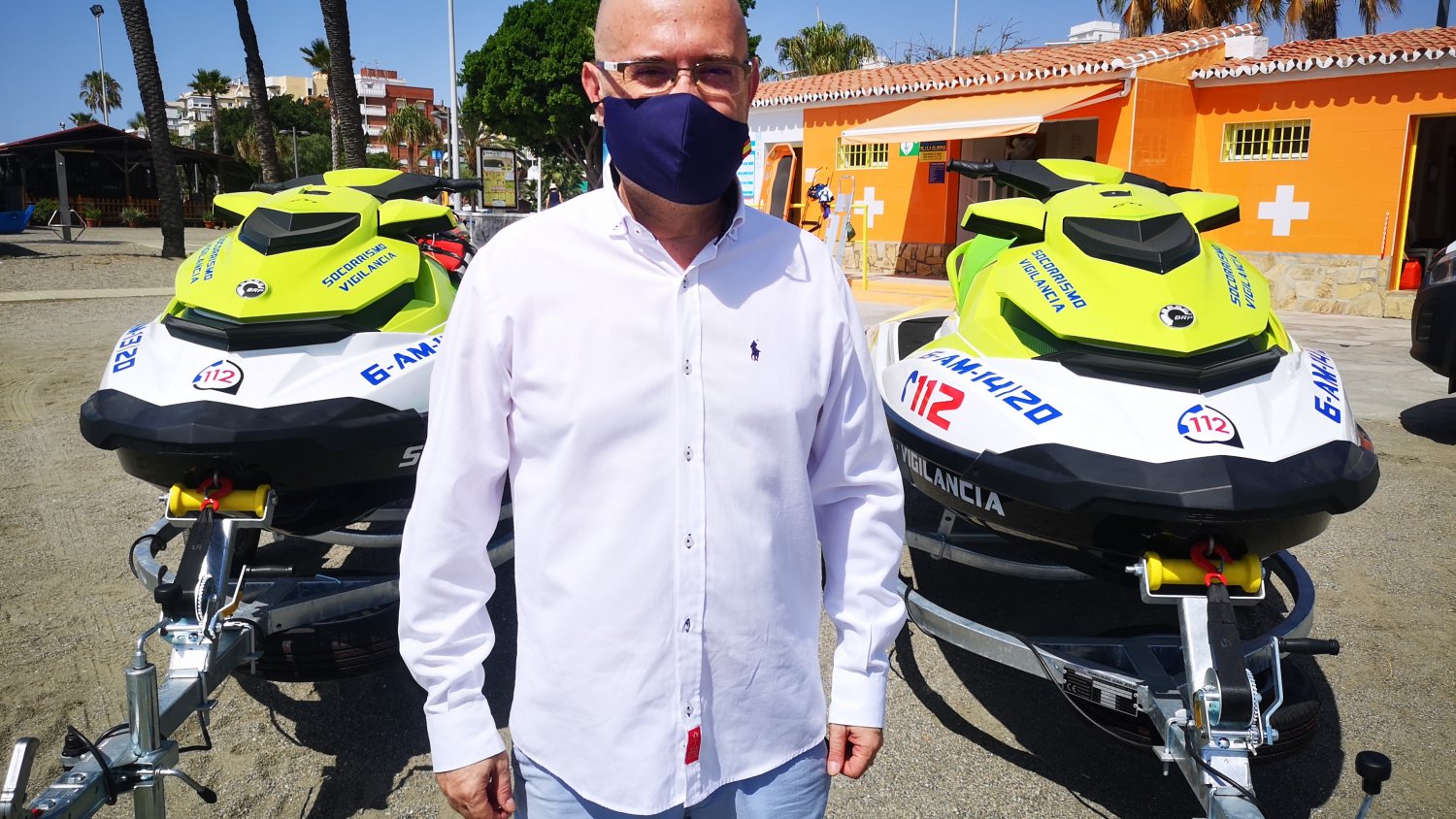 Vélez- Málaga renueva las motos de agua destinadas a labores de salvamento en el litoral
