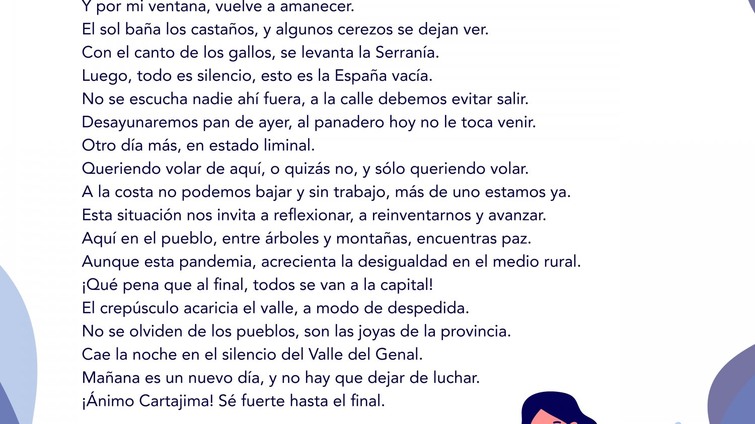 La campaña 'Escríbeme Málaga' de la Diputación recibe 40 microrrelatos de jóvenes de la provincia