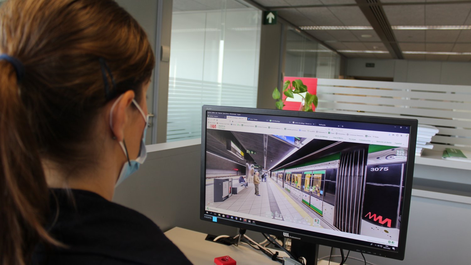 Metro de Málaga celebra su sexto aniversario con el lanzamiento de su renovada página web