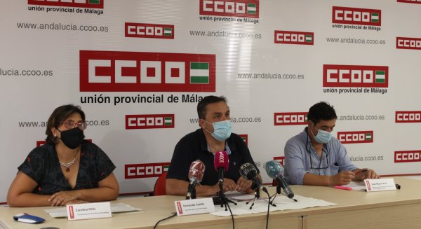 CCOO denuncia el colapso judicial de los juzgados de Málaga exigiendo un refuerzo de plantilla