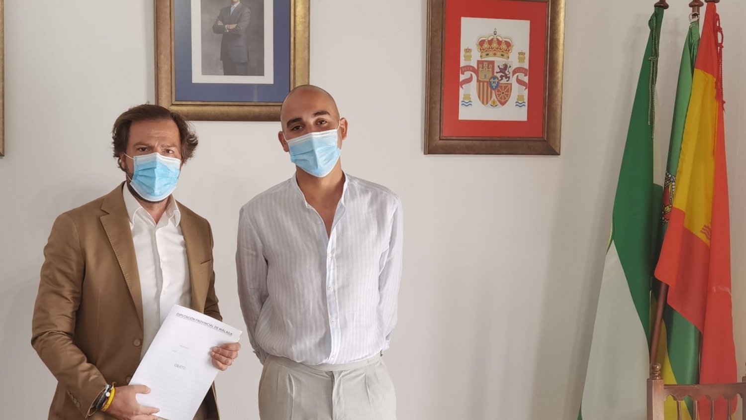 La Diputación de Málaga destina 323.676 euros del Plan Málaga al municipio de Alfarnate