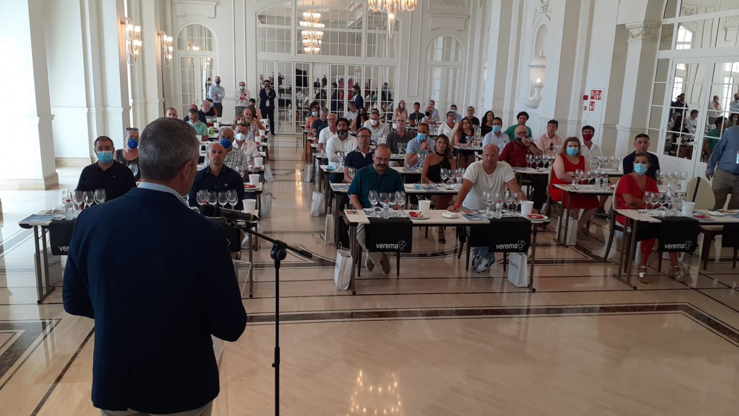 Los vinos 'Sabor a Málaga' protagonizan el primer encuentro profesional tras el estado de alarma