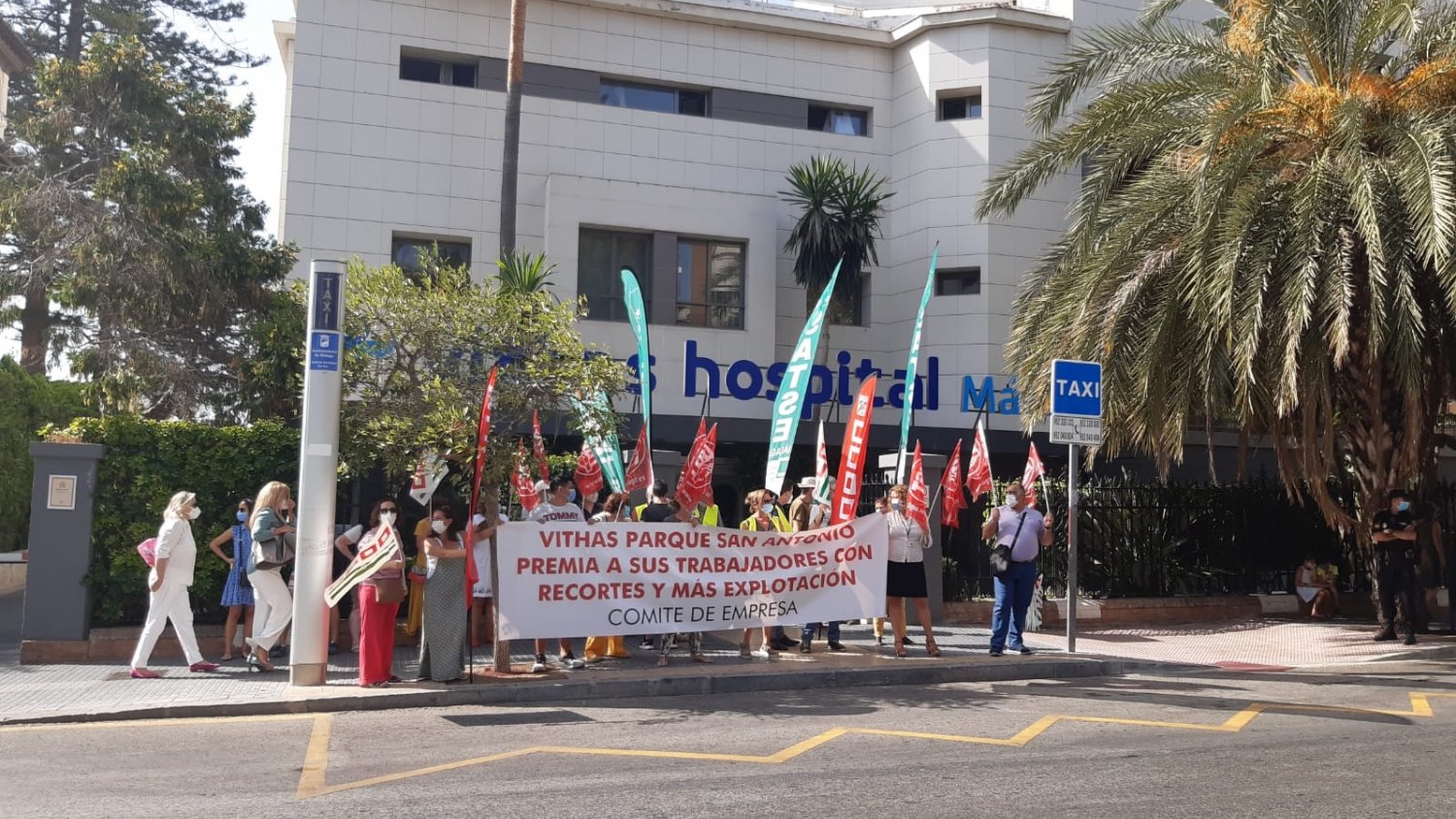 CCOO exige un aumento de plantilla y mejoras laborales en el Hospital Vithas Málaga