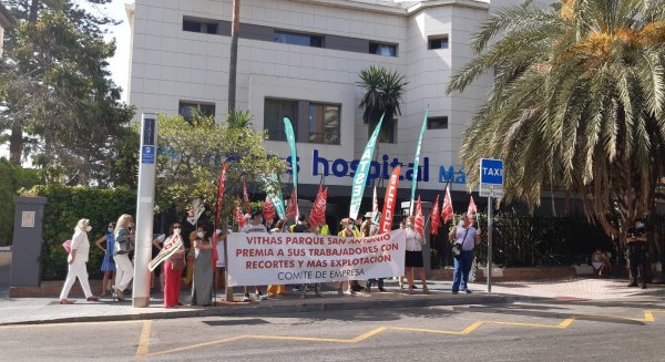 CCOO exige un aumento de plantilla y mejoras laborales en el Hospital Vithas Málaga