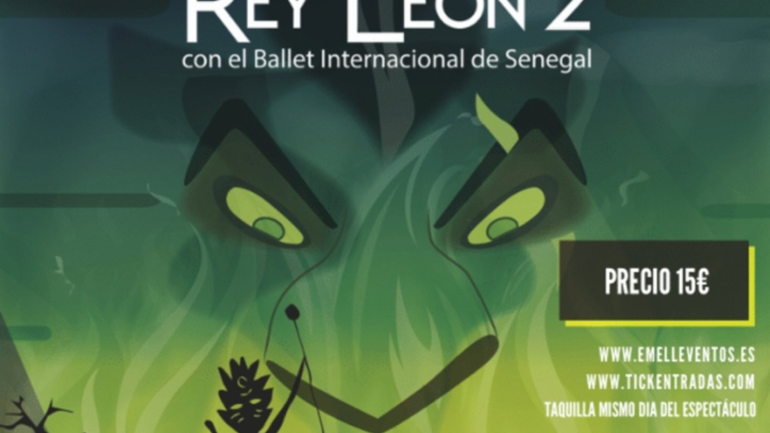 La plaza de toros de Estepona acoge ‘El Regreso de Scar. Tributo a Rey León 2’