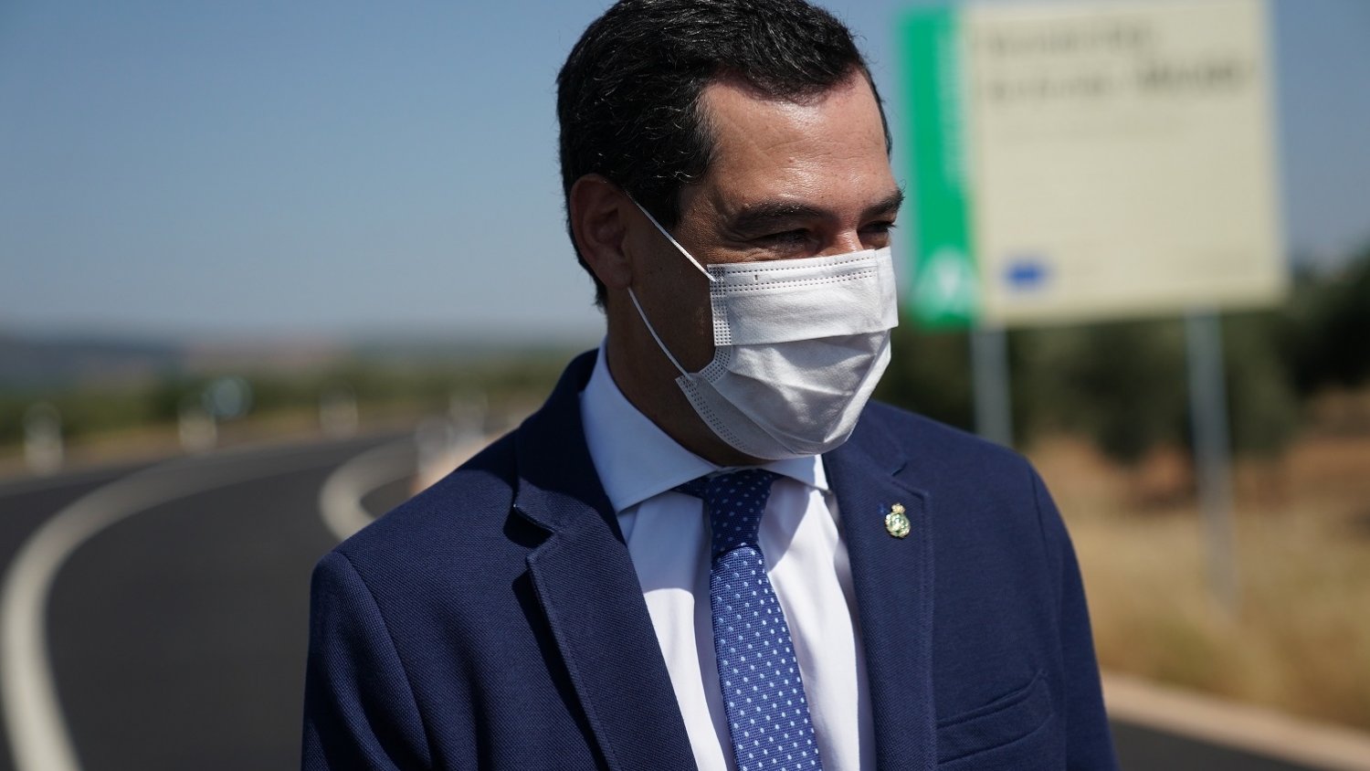 Moreno inaugura la Variante Este de Arriate tras una década olvidada