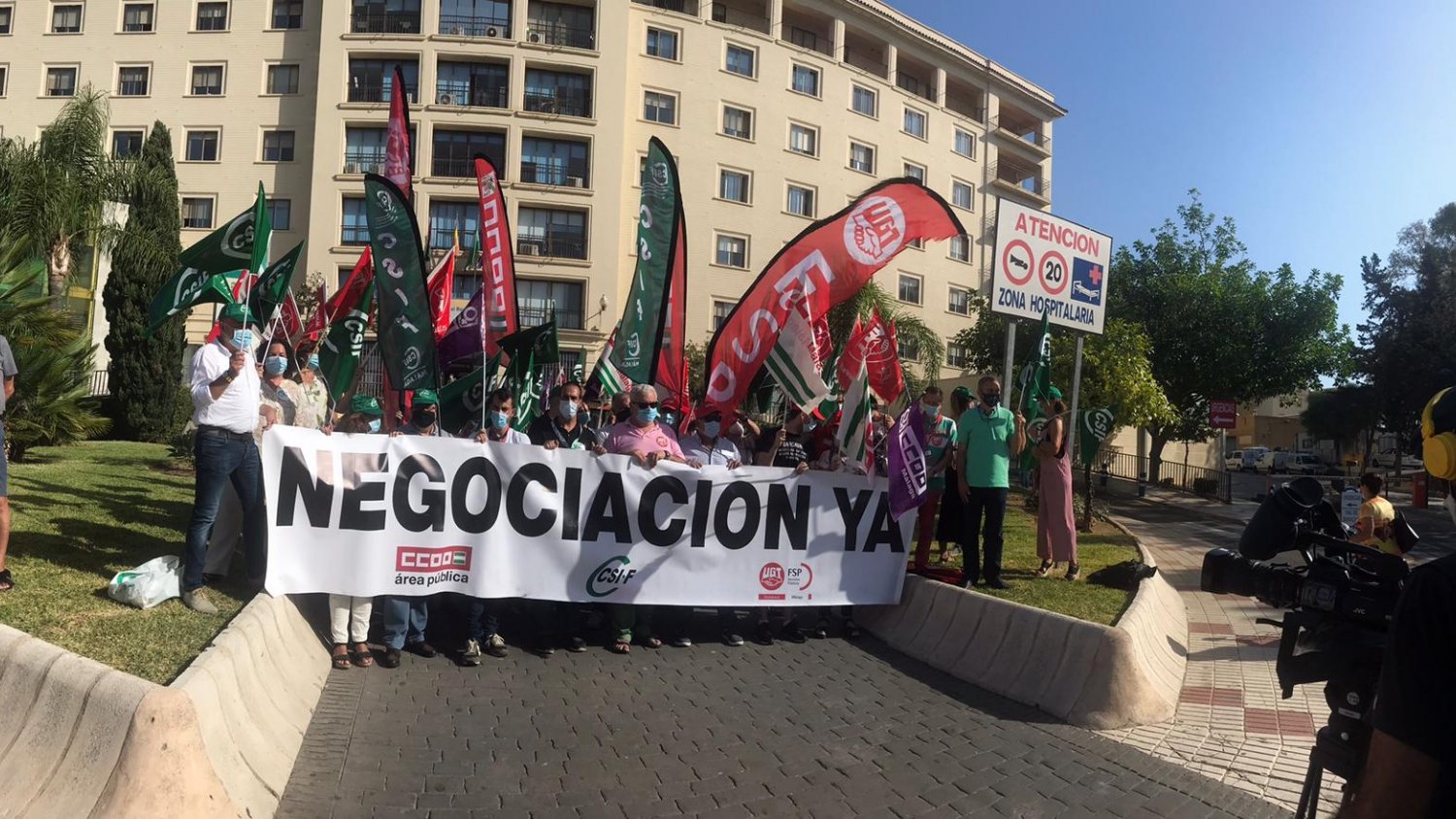 Los sanitarios malagueños vuelven a salir a la calle hoy para exigir mejoras salariales y laborales