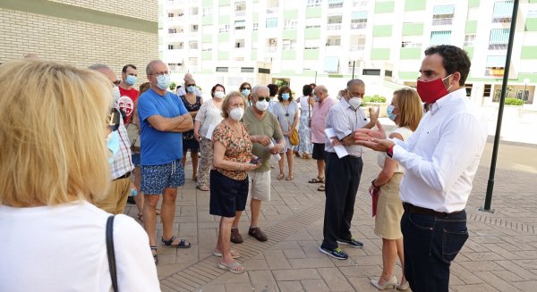 PSOE pedirá medidas para garantizar el bienestar en el entorno de Tomás de Echeverría en Huelin