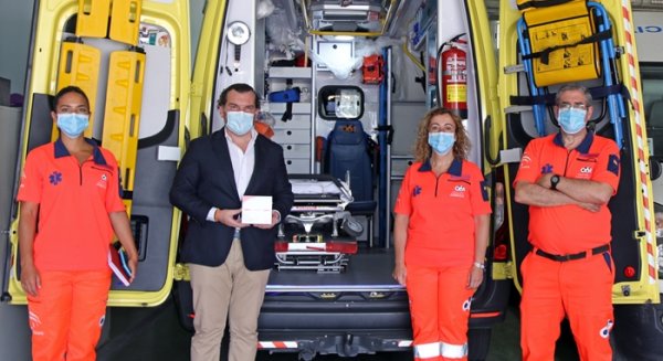 El 061 evalúa en Málaga el uso de emergencias de un rápido sistema de detención de hemorragias graves