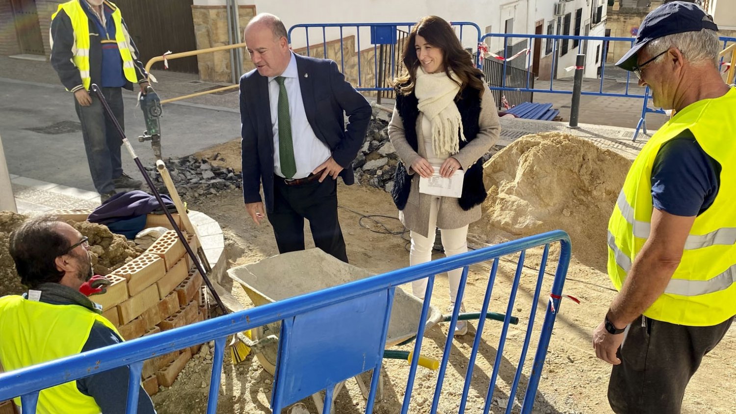 Antequera avanza las obras de remodelación de calle Cazorla hasta cuesta de Archidona