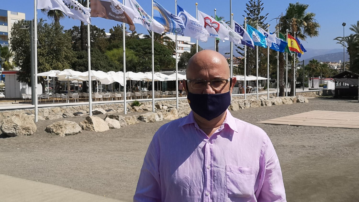 Torre del Mar, Benajarafe y La Caleta de Vélez izan la Bandera Azul 2020 en sus playas