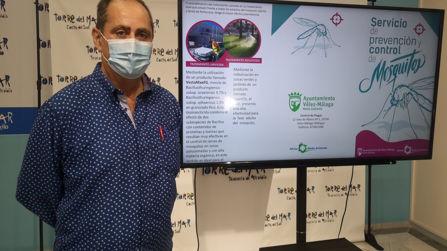 Medio Ambiente de Vélez- Málaga inicia en Torre del Mar una campaña de prevención y control de mosquitos