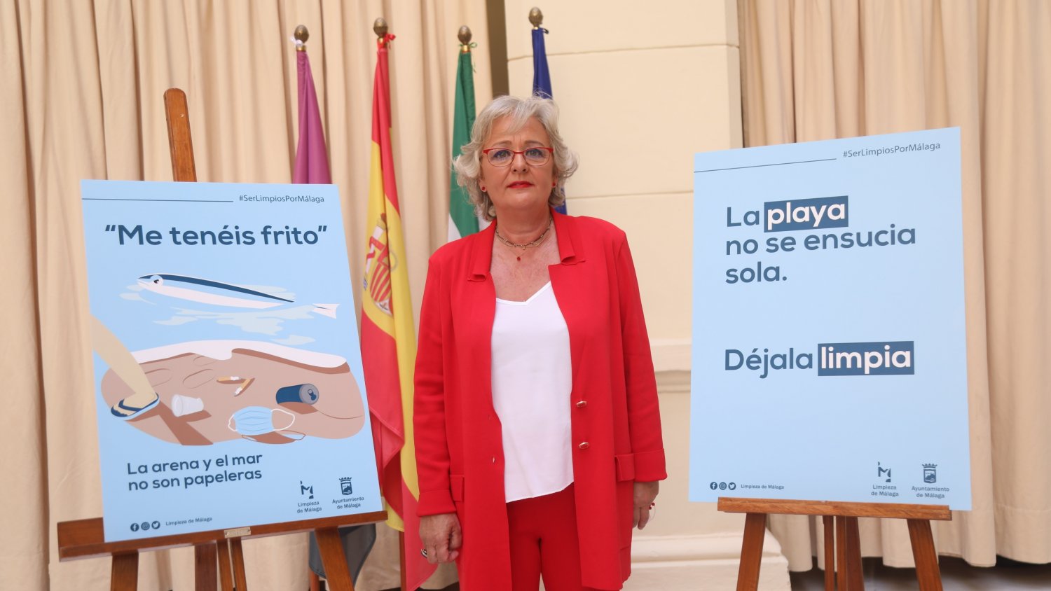Málaga inicia la campaña de concienciación ciudadana ‘Ser limpios por Málaga’ centrada en las playas