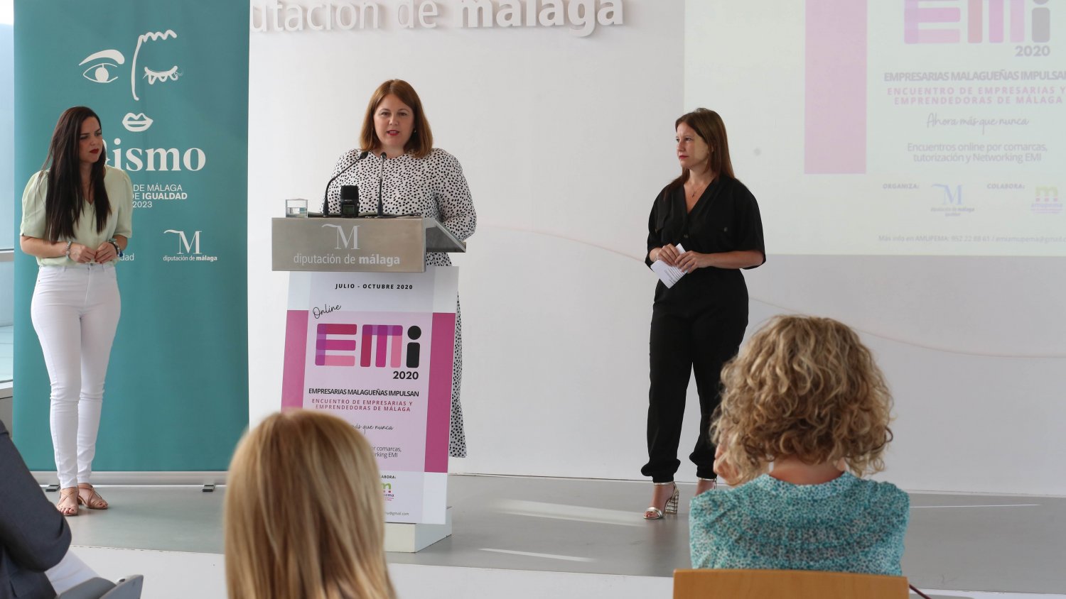 Diputación y Amupema presentan el formato de la edición 2020 de las jornadas 'Empresarias Malagueñas Impulsan'