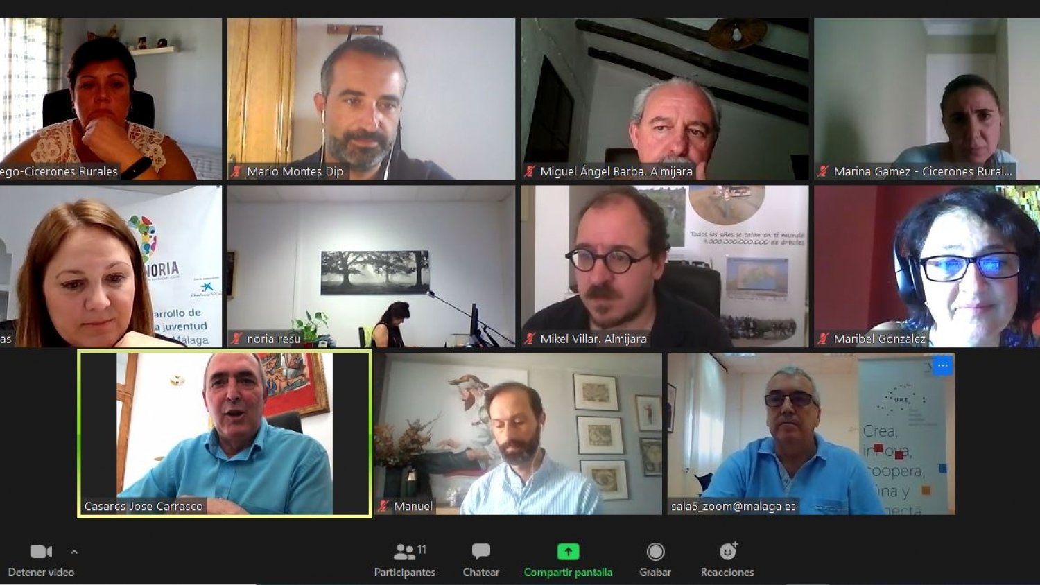 El encuentro comarcal de la Costa del Sol Occidental para abordar la despoblación se centra en el turismo