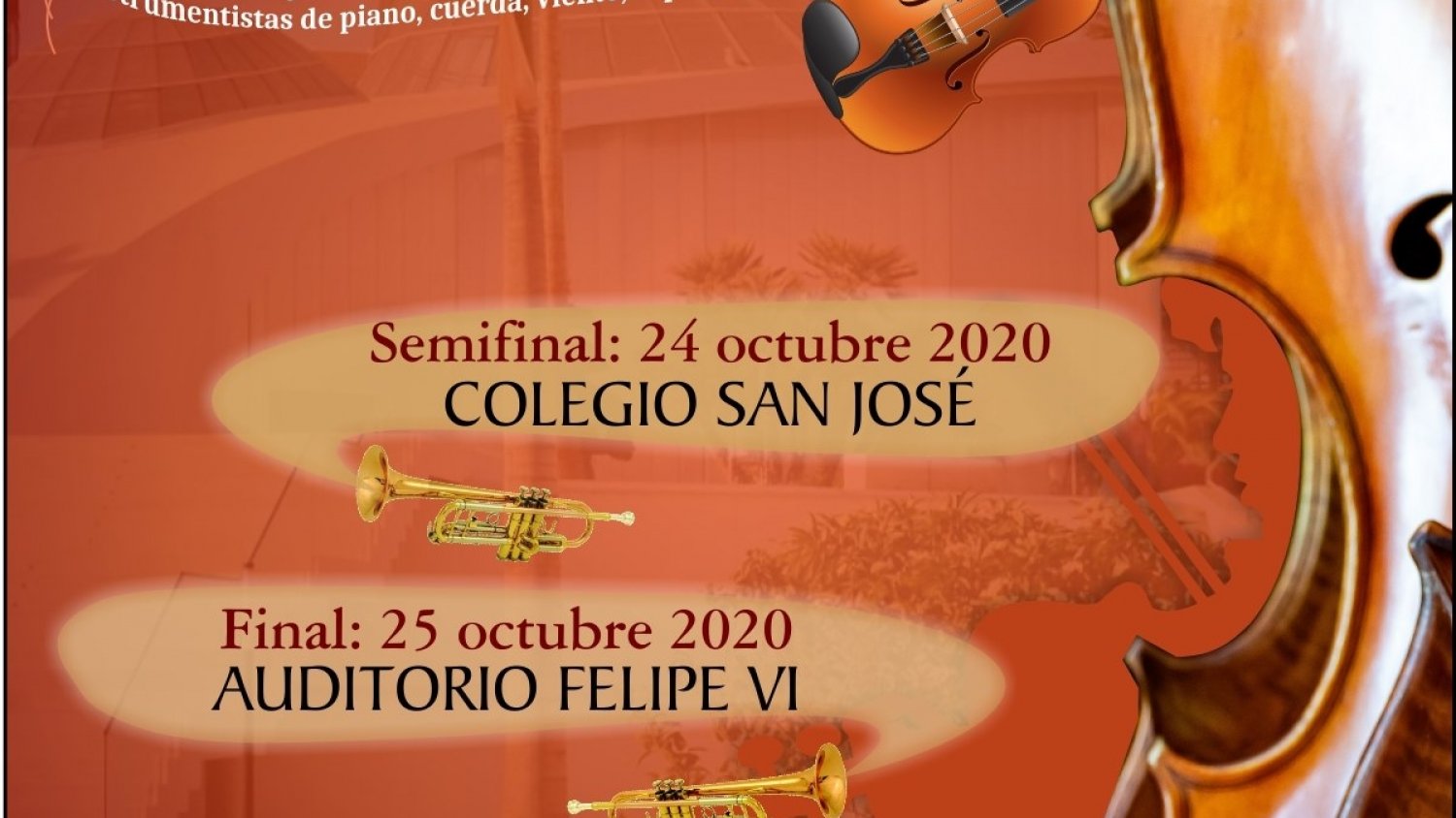 El Ayuntamiento retoma el II Concurso Nacional de Jóvenes Intérpretes Ciudad de Estepona