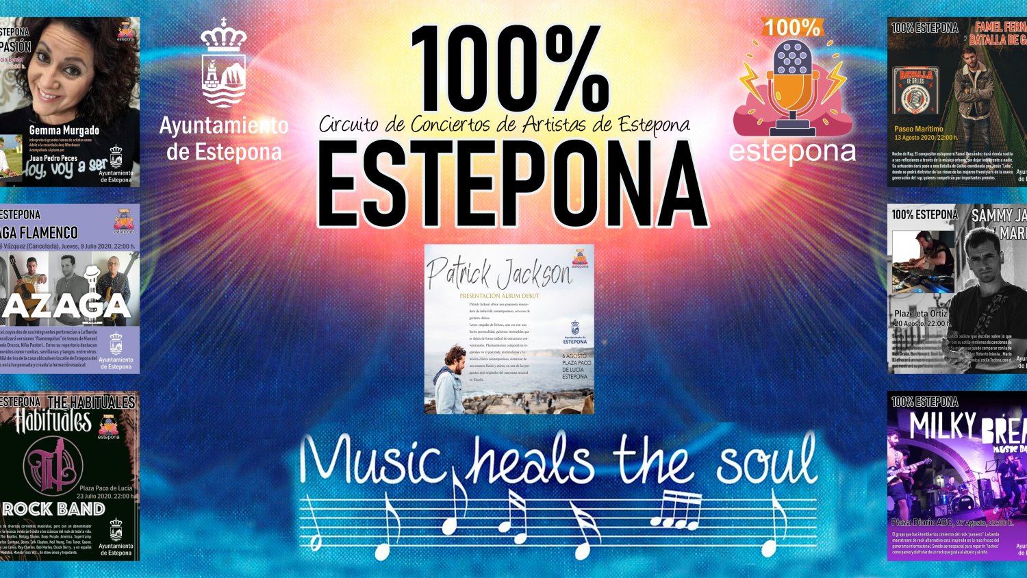 Estepona inicia el ciclo de conciertos ‘100% Estepona’ para apoyar a los artistas locales