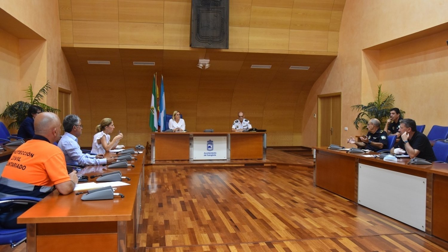 Fuengirola prepara un plan de seguridad y limpieza especial durante la celebración de los exámenes EBAU