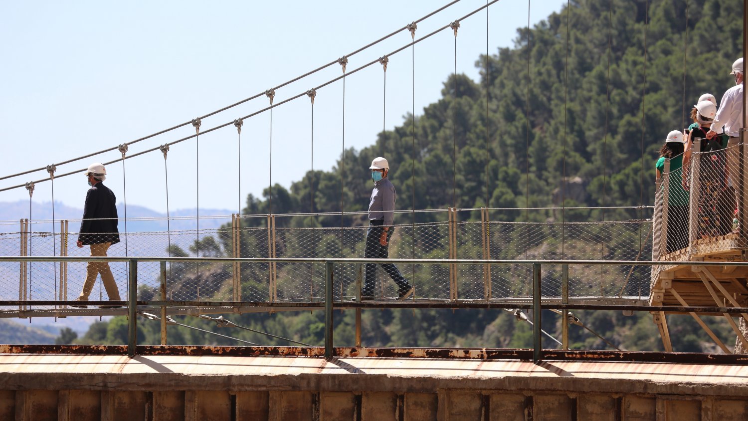 El Caminito del Rey pone a la venta 46.000 entradas para visitar el paraje en agosto y septiembre