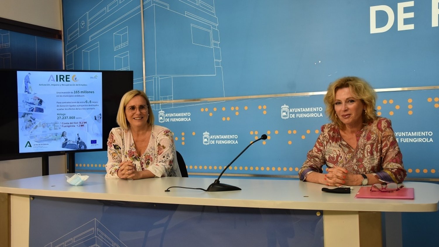 La Junta da 1,2 millones de euros a Fuengirola para la contratación de personal a través del Plan AIRE
