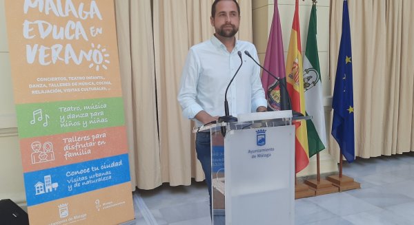 Málaga impulsa ‘Málaga Educa en Verano’, una oferta educativa y cultural gratuita para toda la familia