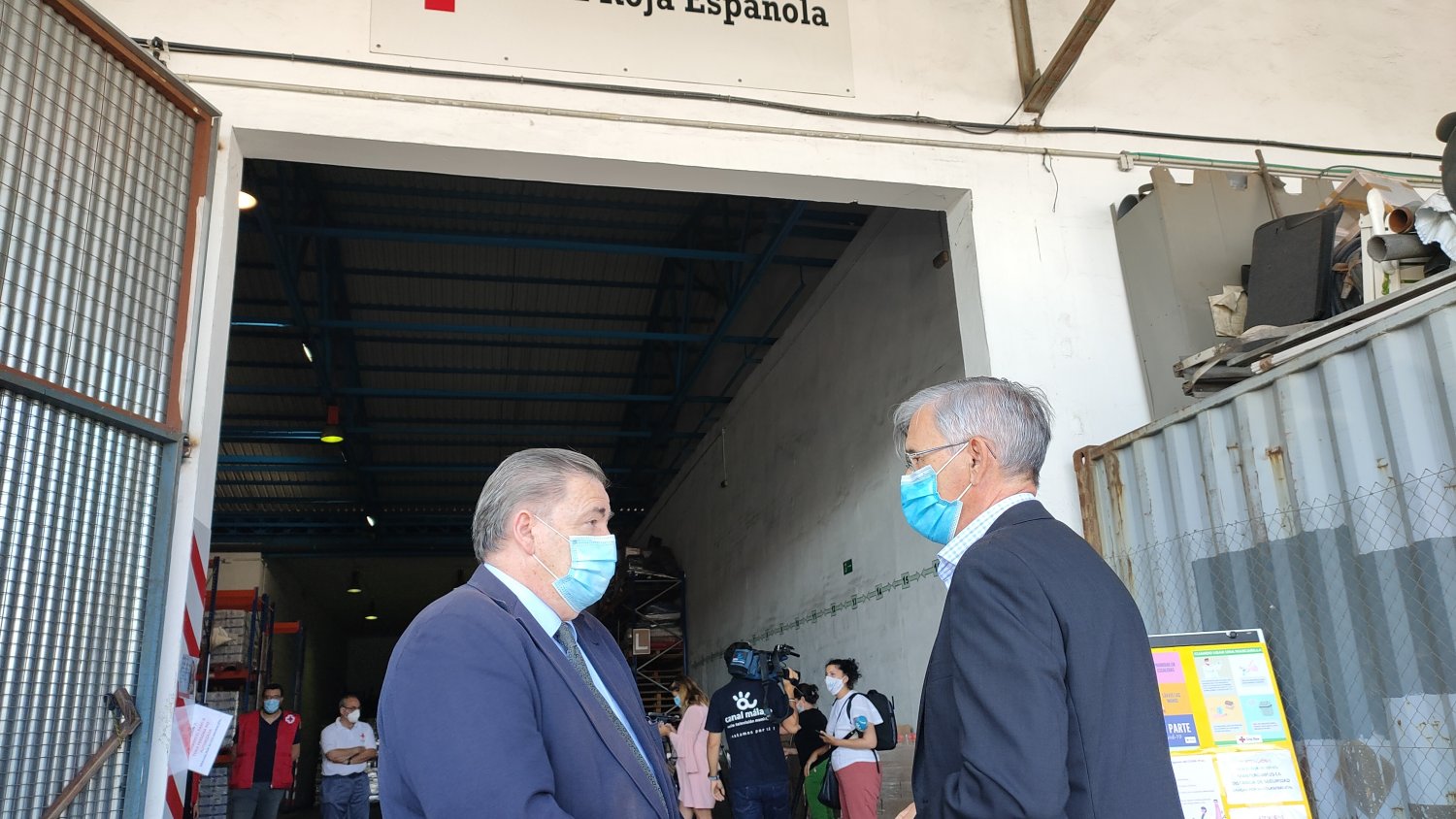 El Gobierno empieza a distribuir alimentos entre más de 66.000 malagueños en riesgo de exclusión social