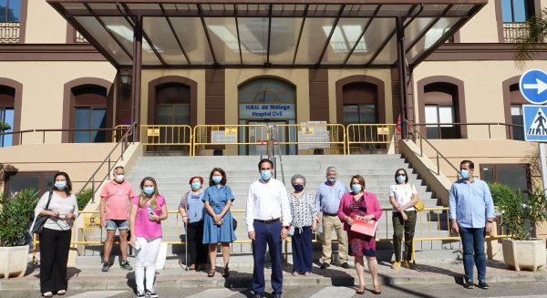 PSOE pide a la Junta un plan de choque sanitario con el inicio de las obras del tercer hospital en Málaga