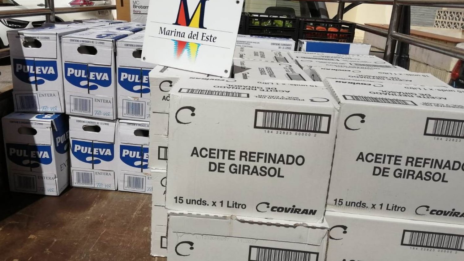 Marinas del Mediterráneo ayuda a más de 1.000 familias en sus zonas clave repartiendo alimentos