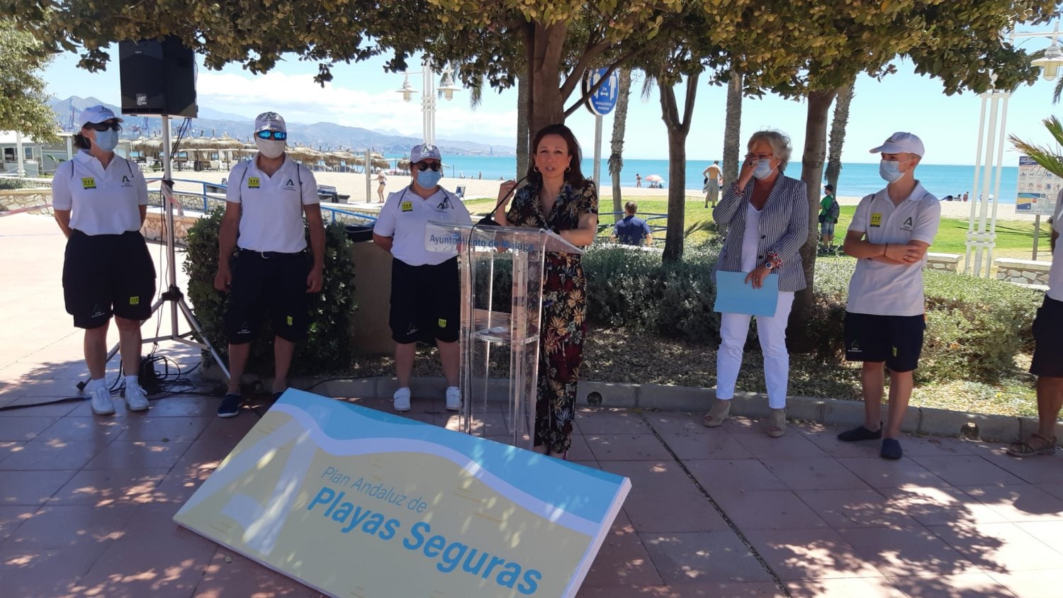La Junta dota a Málaga de 130 auxiliares y 317.000 euros en material para Playas Seguras