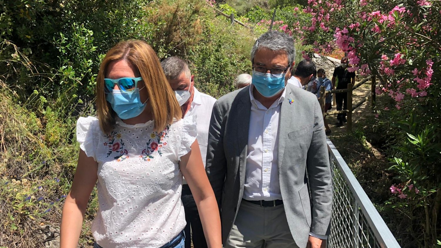 Diputación termina el sendero 'Ruta de los Molinos. Río Turvilla' enfatizando el valor natural del río